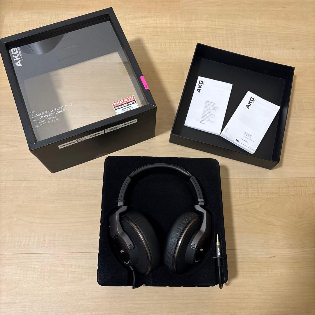 AKG K550 ヘッドホン（初期型）