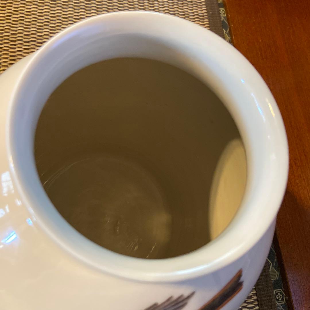 東京芸大　高橋絋　色絵　椿小鳥　壺　花瓶　置き物 木箱欠品