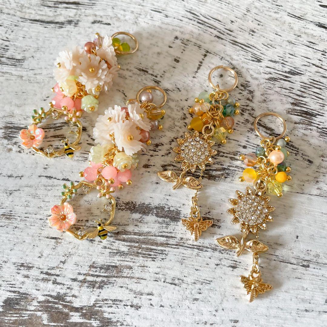 【398】ハンドメイド　オリジナル　チャーム　コネクター