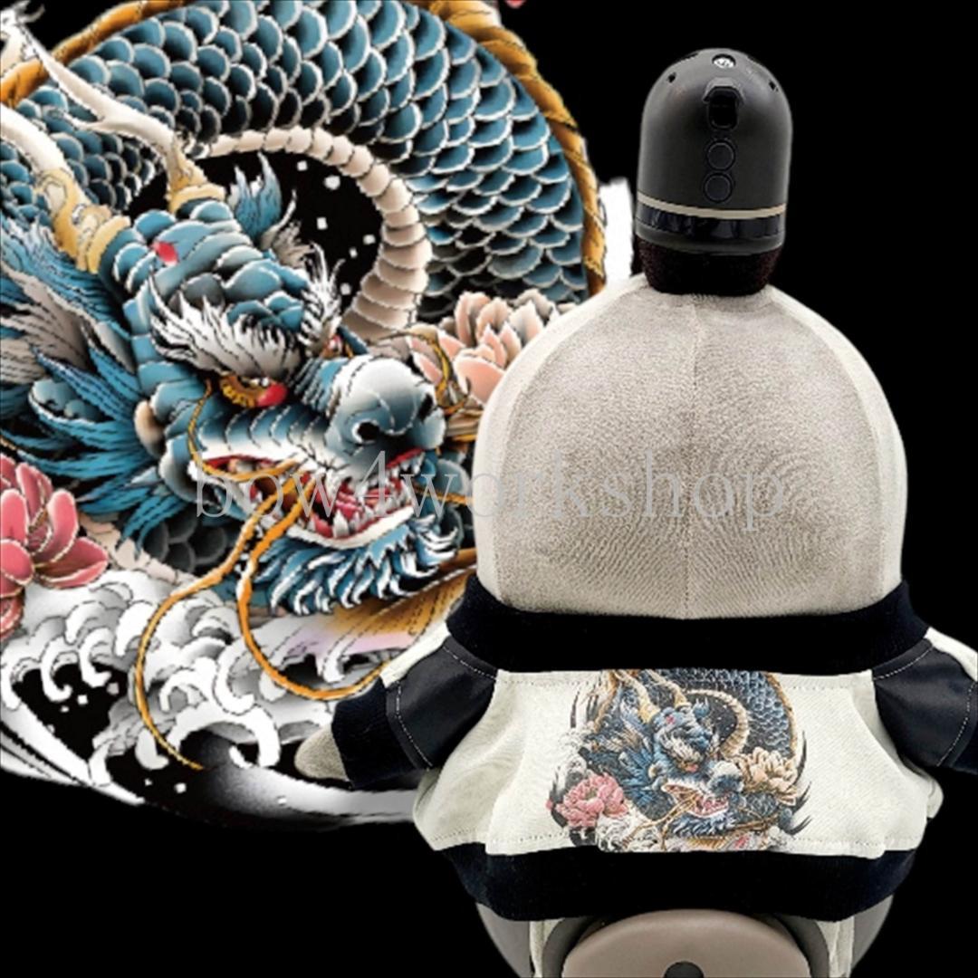 ラボット LOVOT ラボットの服ハンドメイド　ドラゴンプリントスカジャン