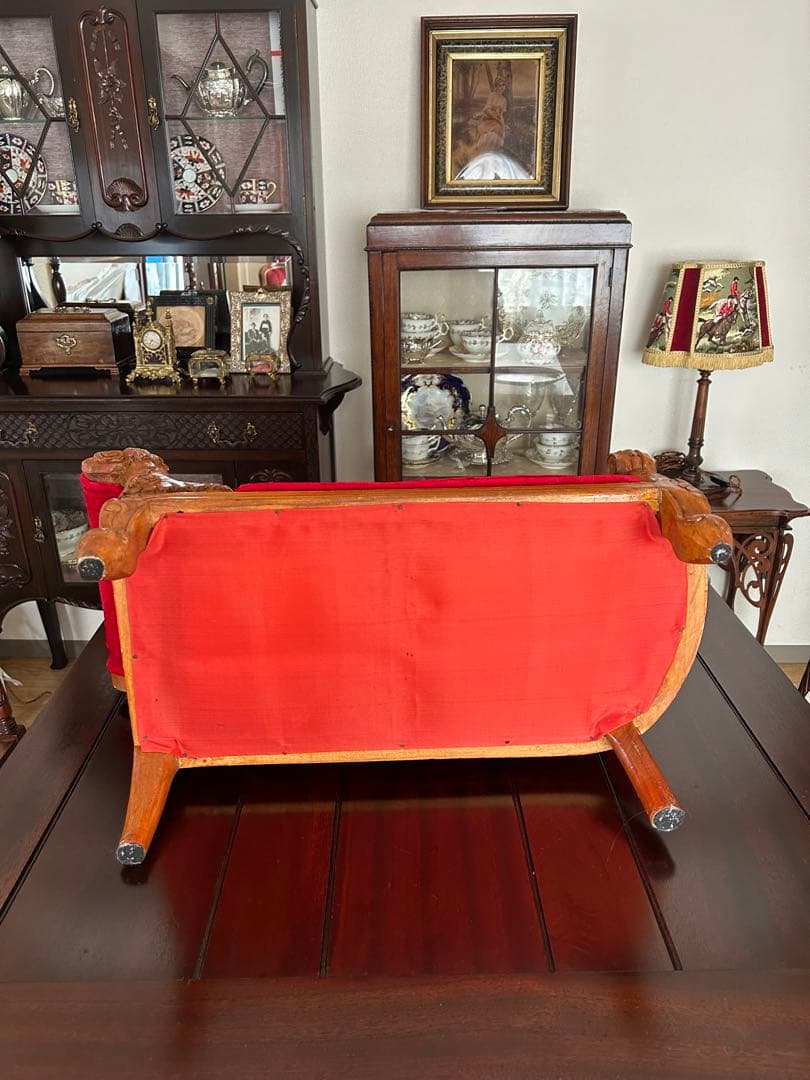 アンティークドール用ソファ