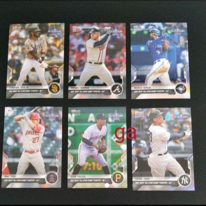 大谷翔平 MLB Topps 貴重公式ロゴ入り オールスターゲームセット 18枚