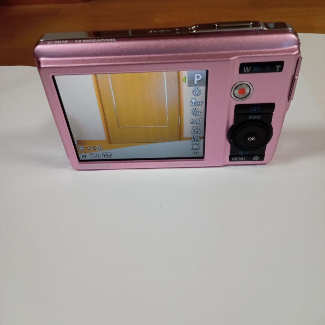 Olympus μ-5010 ピンク 14メガピクセル