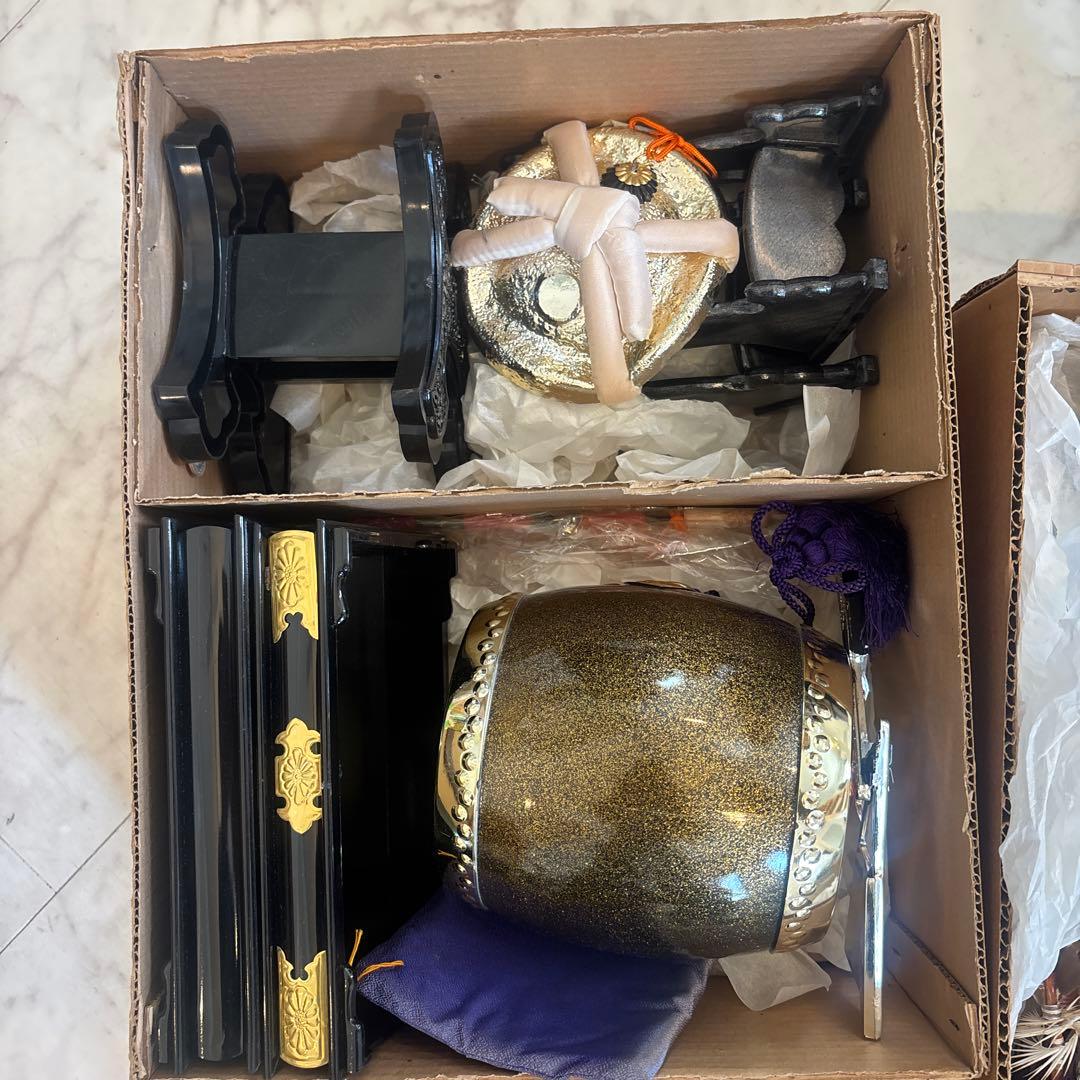 「秀月 五月人形 鎧飾り 木札付き 屏風60cm 弓太刀 フルセット」