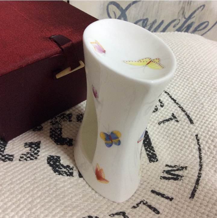 アロマポット 高級  陶器 中国 シンプリーライフ♡ 蝶々　バタフライ