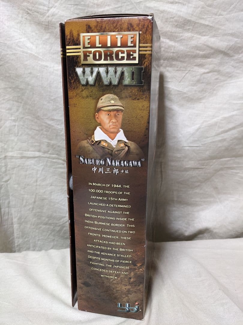 日本軍　陸軍　将校 軍服　ミリタリーフィギュア　中川三郎 中古　パーツ有り