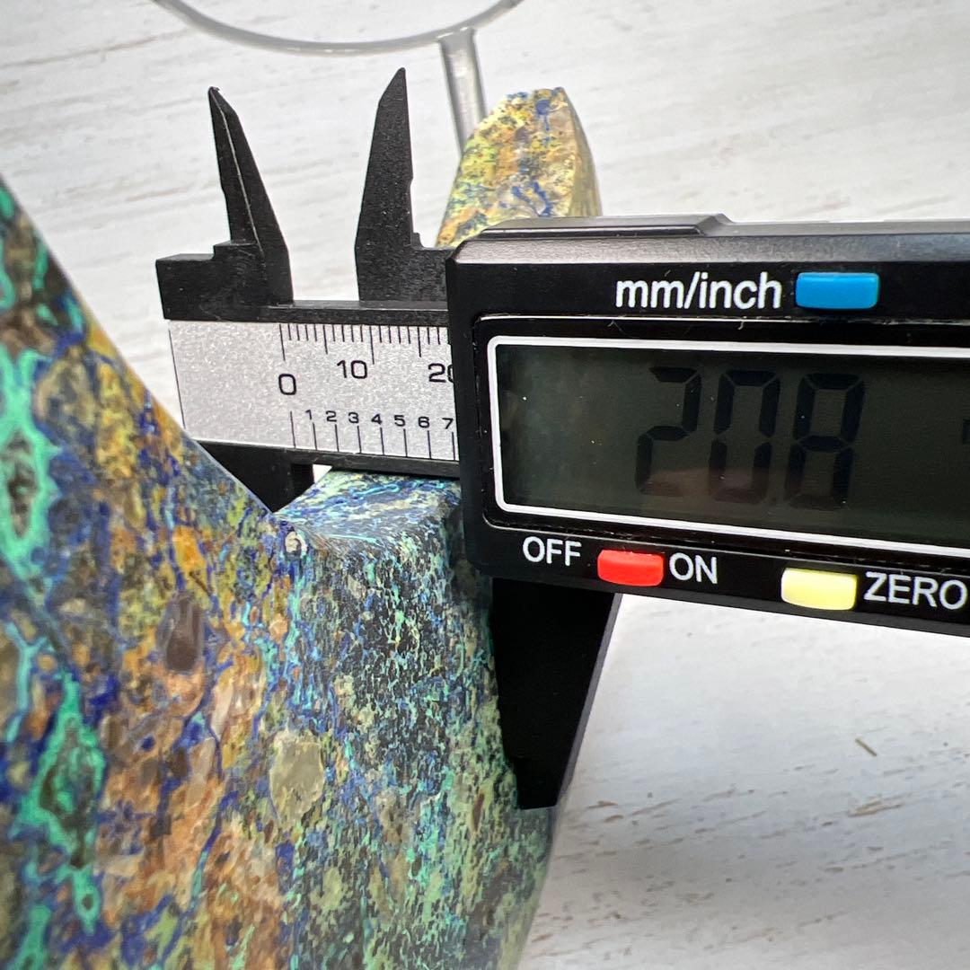 天然石　月　フェニックスストーン　台座付き