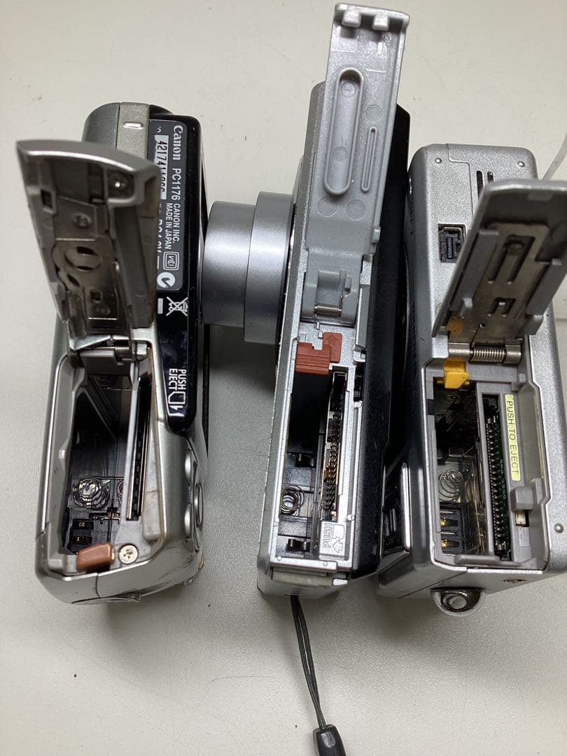 裕*様 ジャンク品 コンパクトデジタルカメラ 3台セット