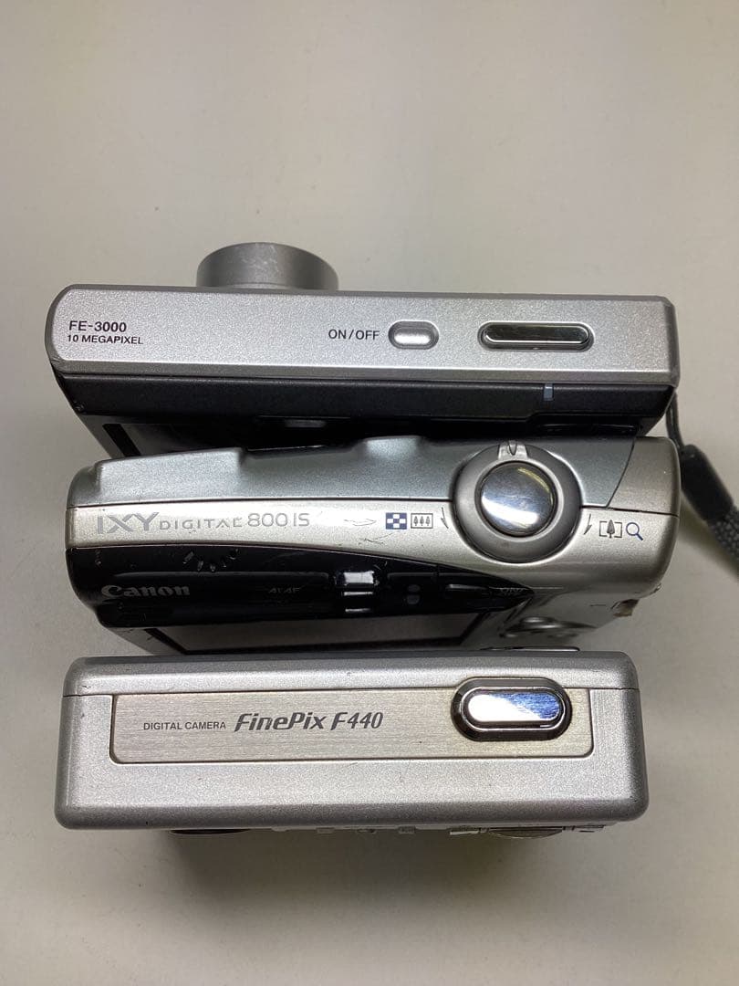 裕*様 ジャンク品 コンパクトデジタルカメラ 3台セット
