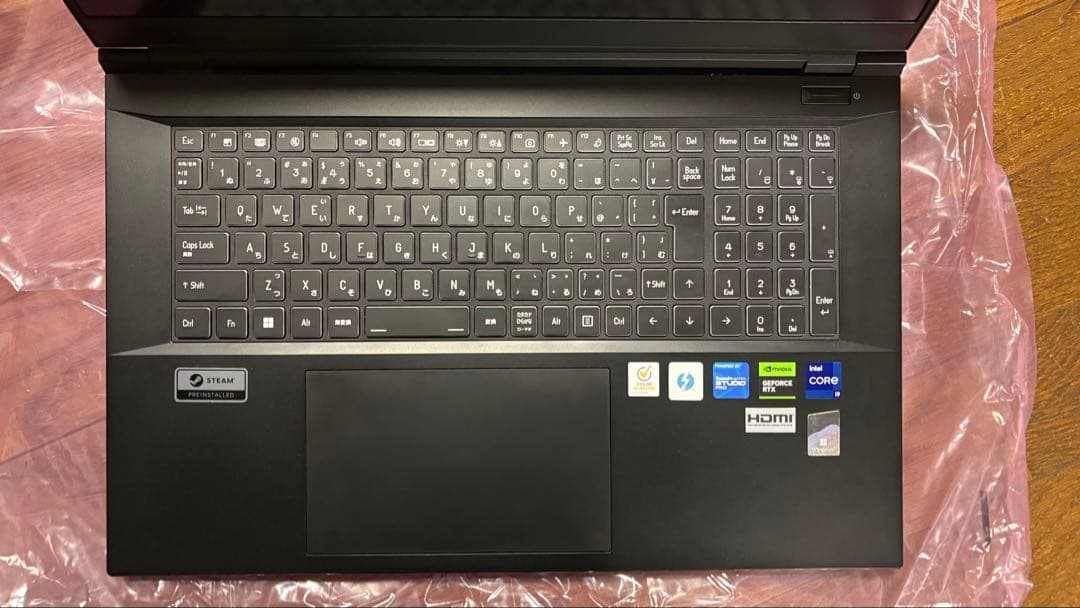 Windowsノート本体 ZL9C-R47-C7 i9 14900HX DDR5 64GB RTX4070