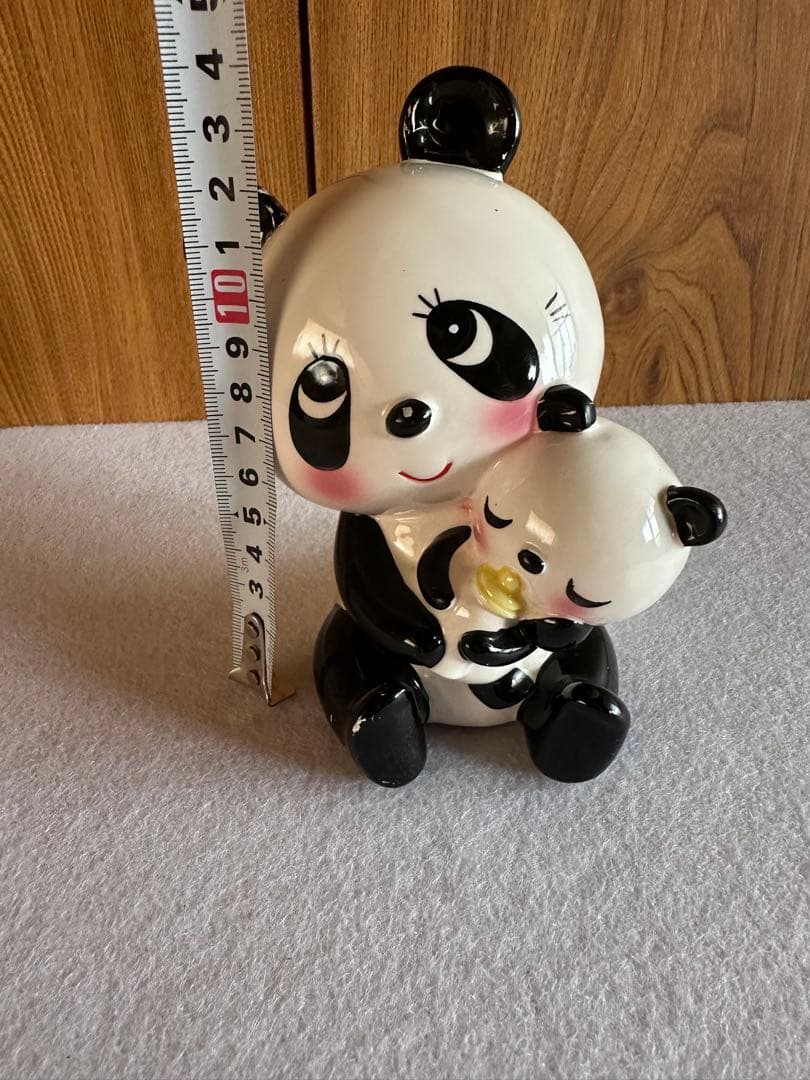 内藤ルネ　パンダ　貯金箱　昭和レトロ　レア