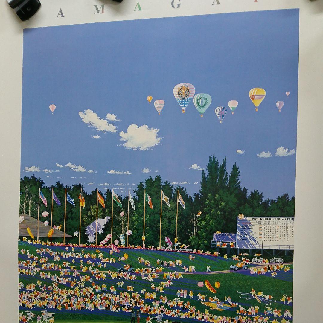 ヒロ・ヤマガタ ポスター １９８７ryder cup championship