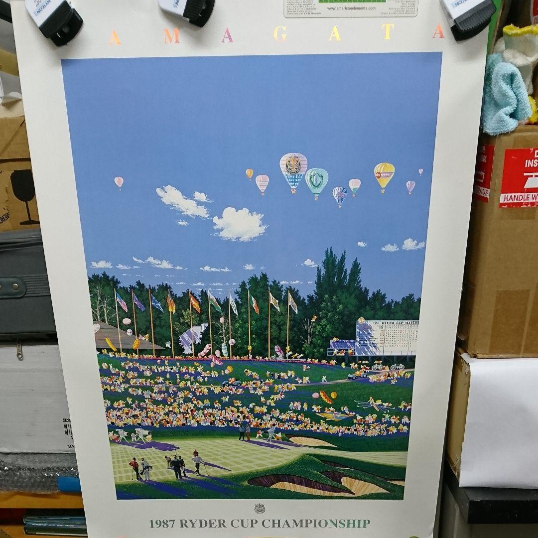 ヒロ・ヤマガタ ポスター １９８７ryder cup championship