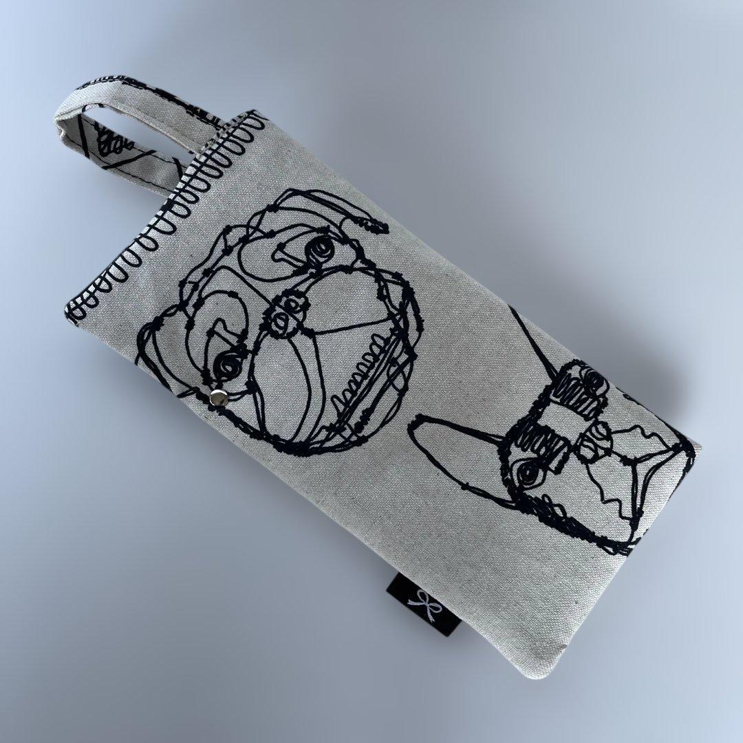 メガネケース ワイヤーアート アニマル柄