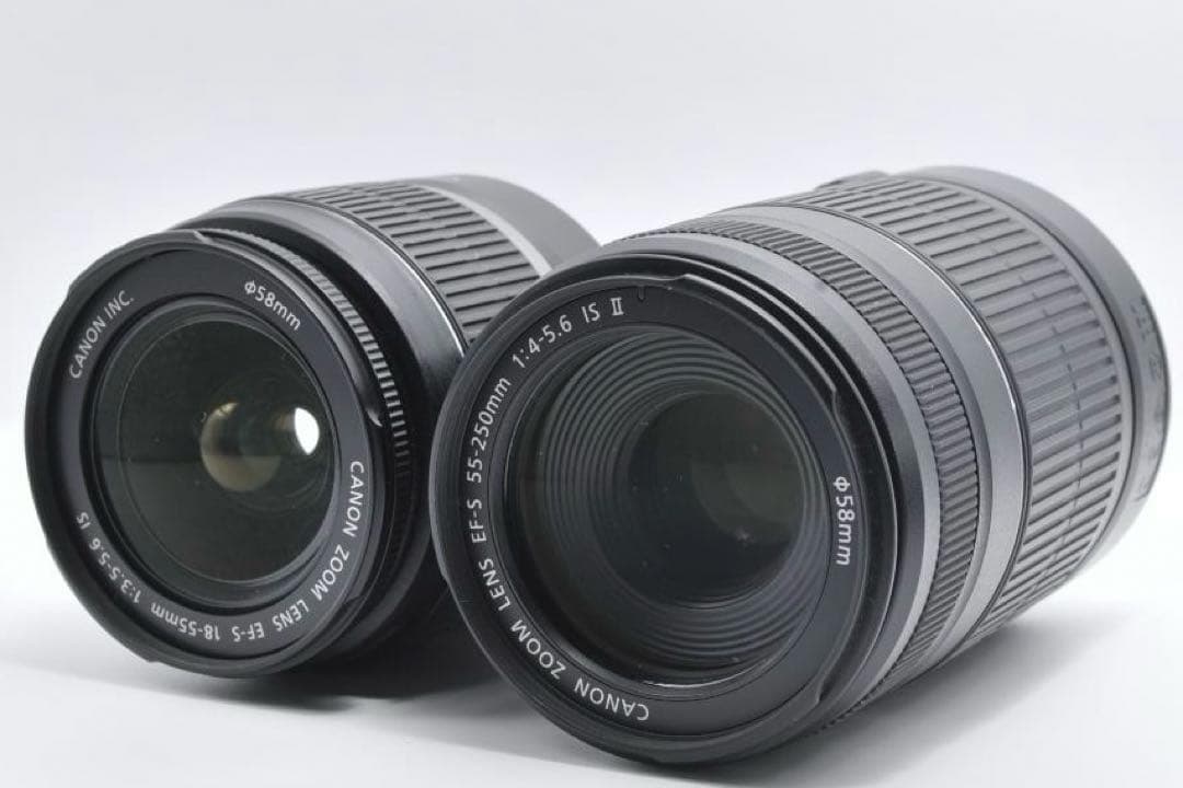 レンズ2本付✨Canon 7D Mark Ⅱ 連写 スマホ転送 デジタルカメラ