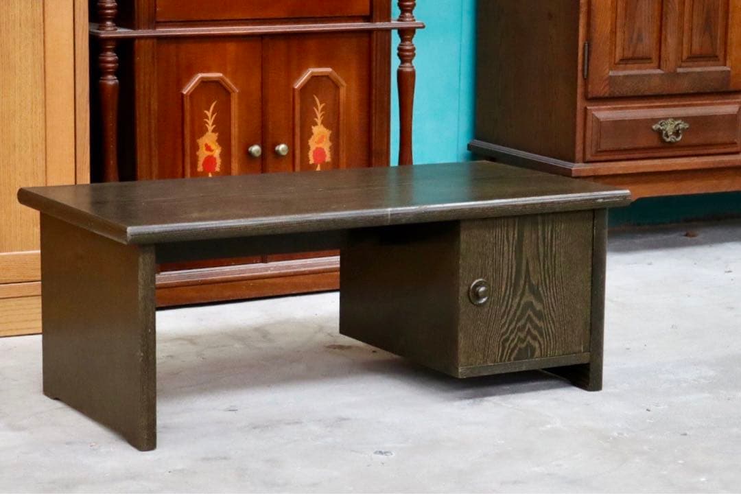 GMIS103○文机 座敷机 座卓 ローテーブル 収納 作業台 ライティングデ