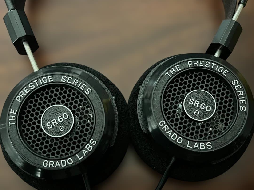 ◆GRADO グラド SR60e オープンエアヘッドホン