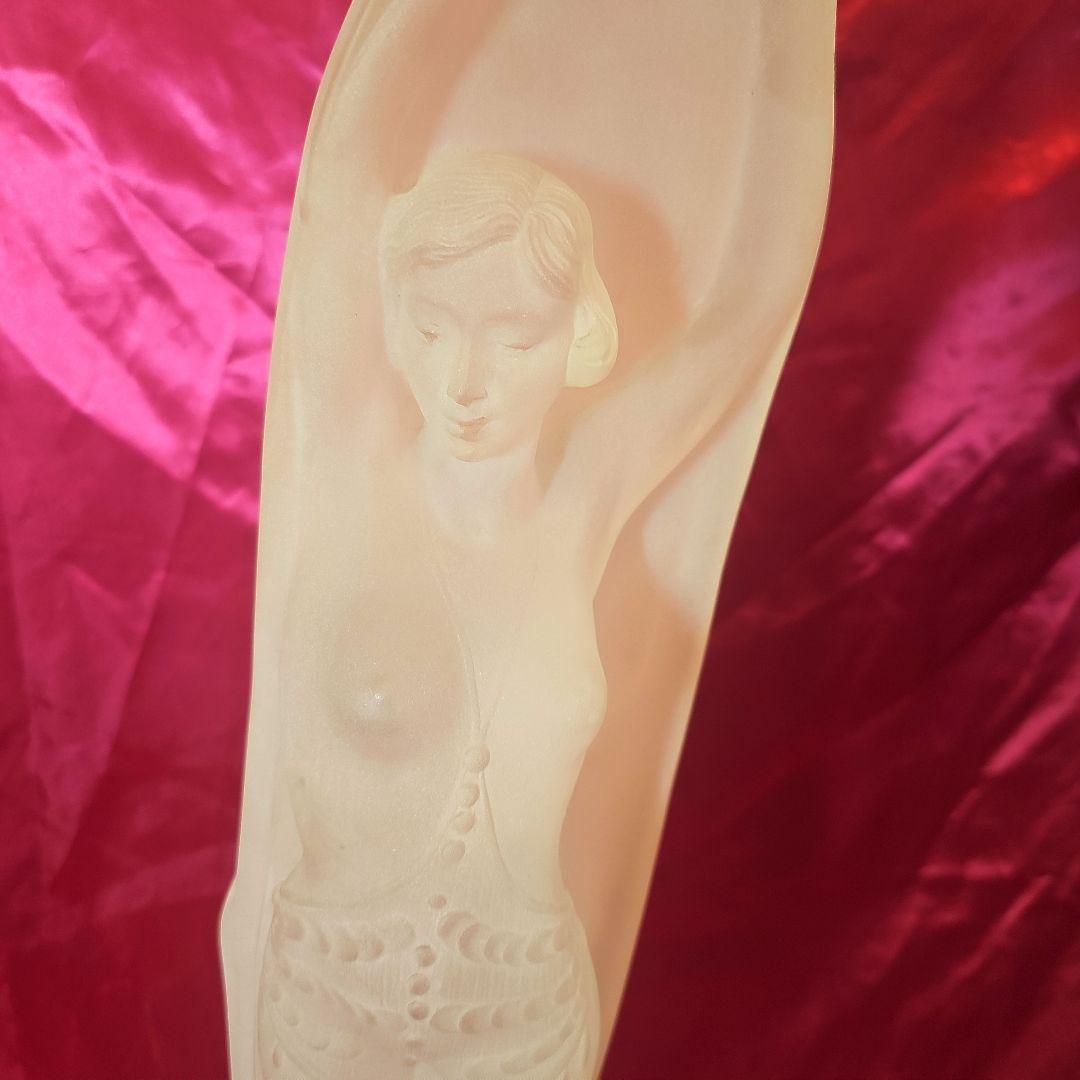 アールデコ 女性裸体彫刻 オブジェ　６６cm　ヴィンテージ　アンティーク