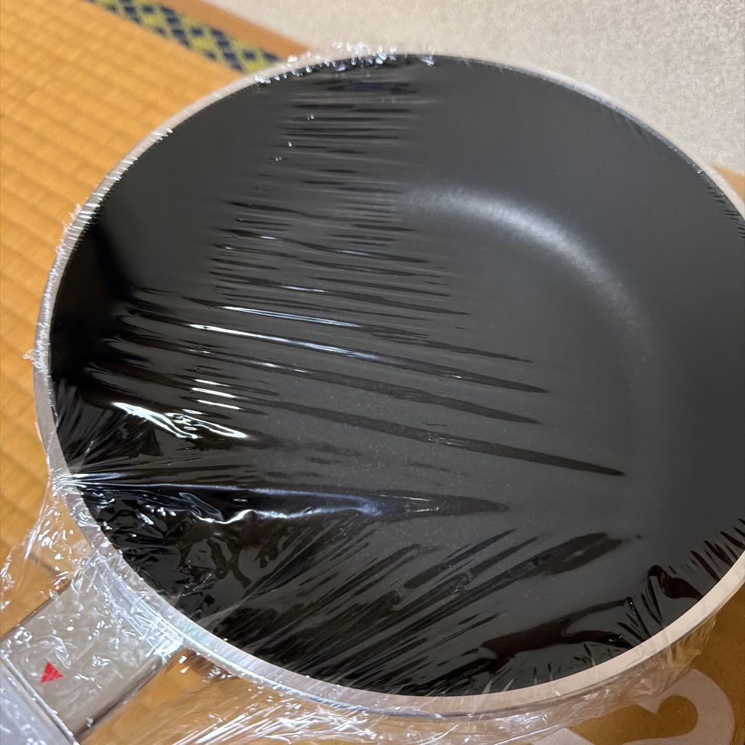 未使用 アサヒ軽金属 オールパンゼロ 22cm ガラス蓋