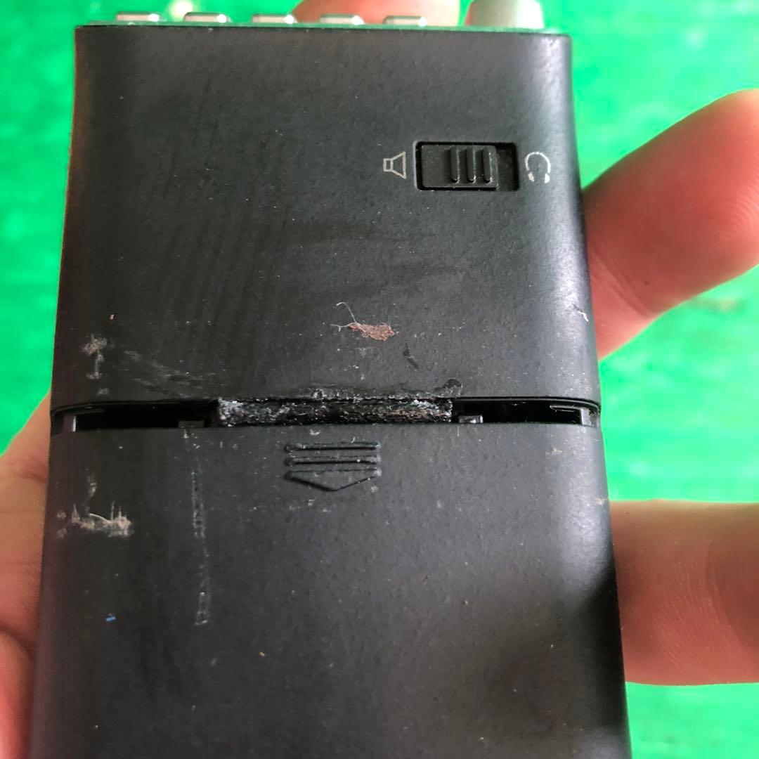 SONY AM/FMポケットラジオ XDR-63TV 動作品