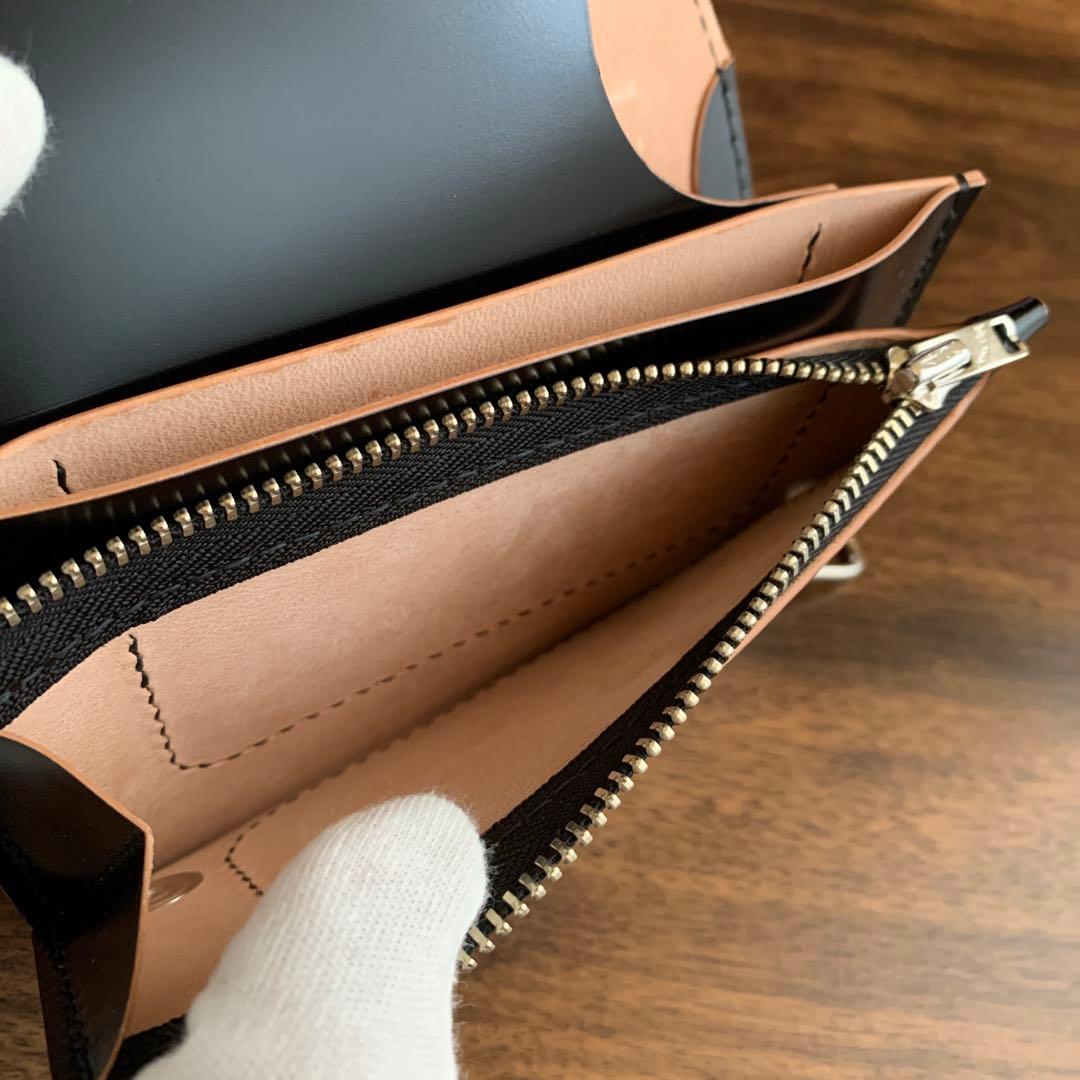 トラッカーウォレット コードバン CA008 肉厚silver925コンチョ