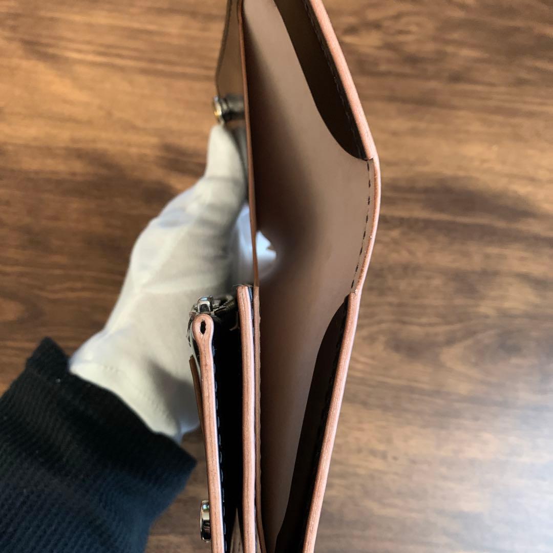 トラッカーウォレット コードバン CA008 肉厚silver925コンチョ