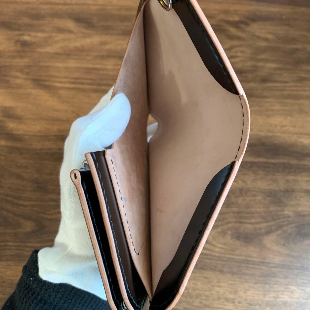 トラッカーウォレット コードバン CA008 肉厚silver925コンチョ