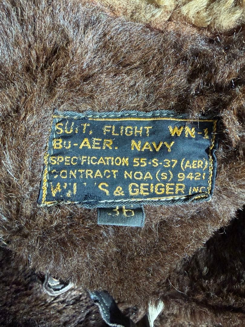 米軍 実物 WN-1 フライトスーツ BU AERO