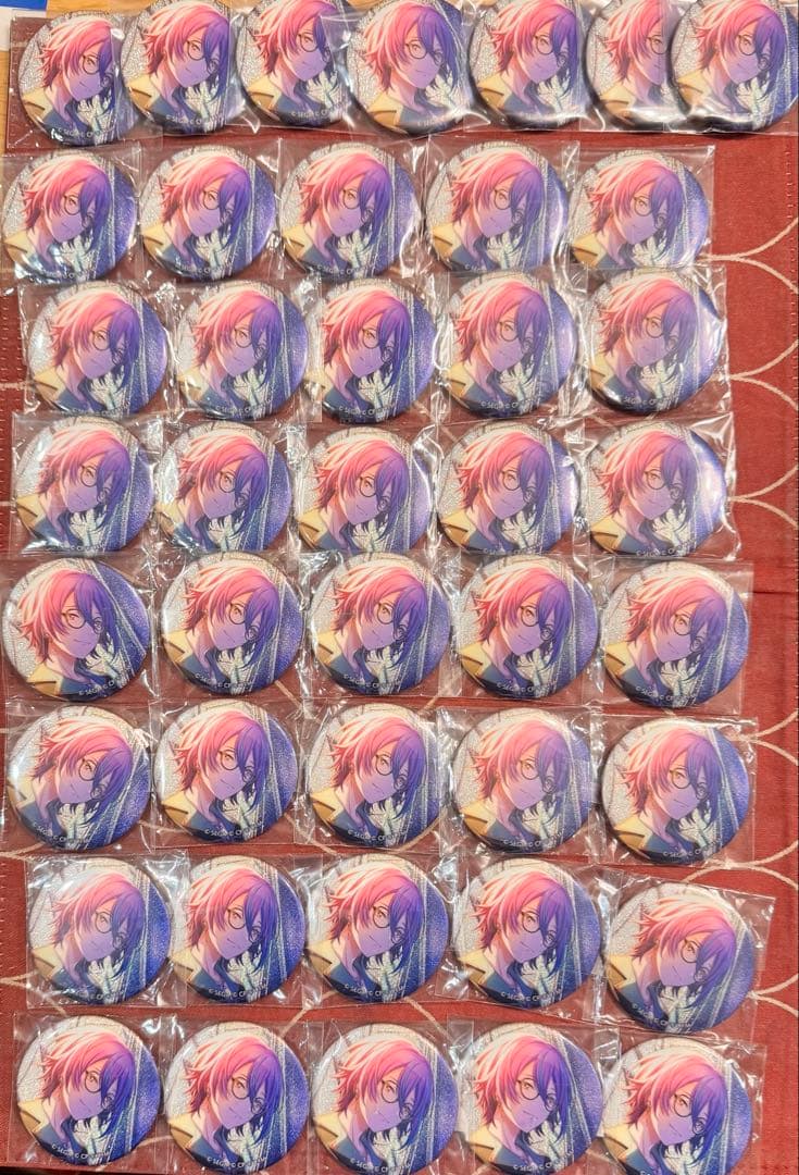 値下げ可　プロセカ　神代類　グリッター缶バッジ　26A ×42