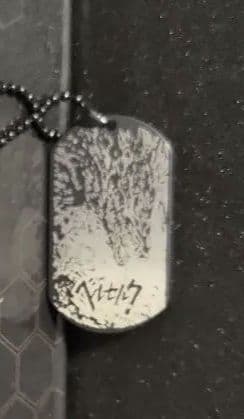 神の手　海外製輸送箱付き　ベヘリット3種ドッグタグ1種セット