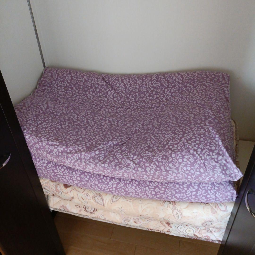 引き取り限定 美品 来客用シングル寝具セット