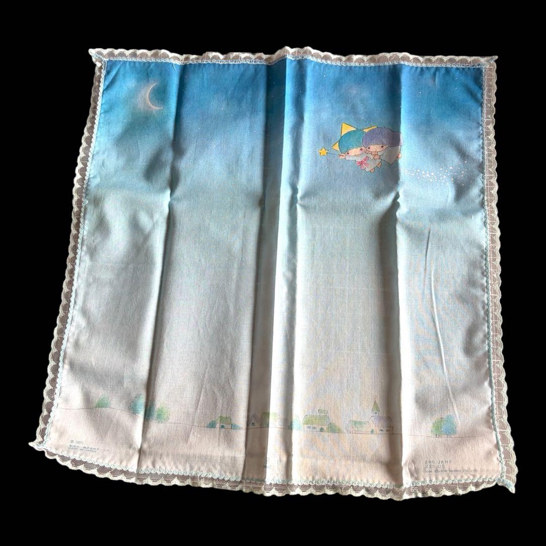 【未使用】1976年 リトルツインスターズ ハンカチセット 箱付き キキララ