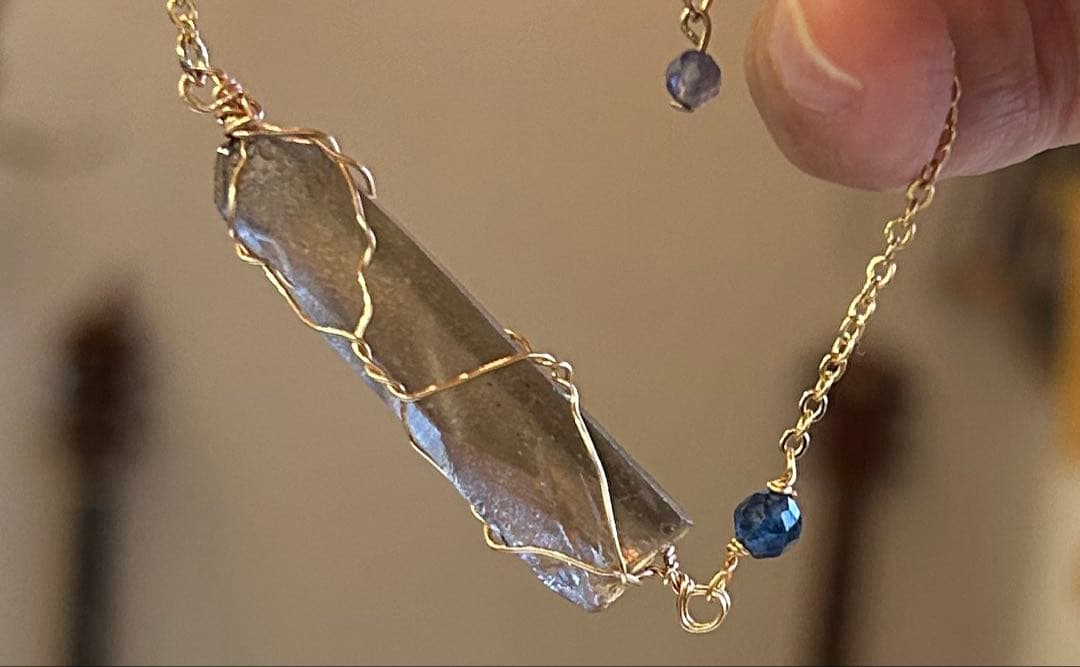 スモーキークォーツ　原石　ブレスレット