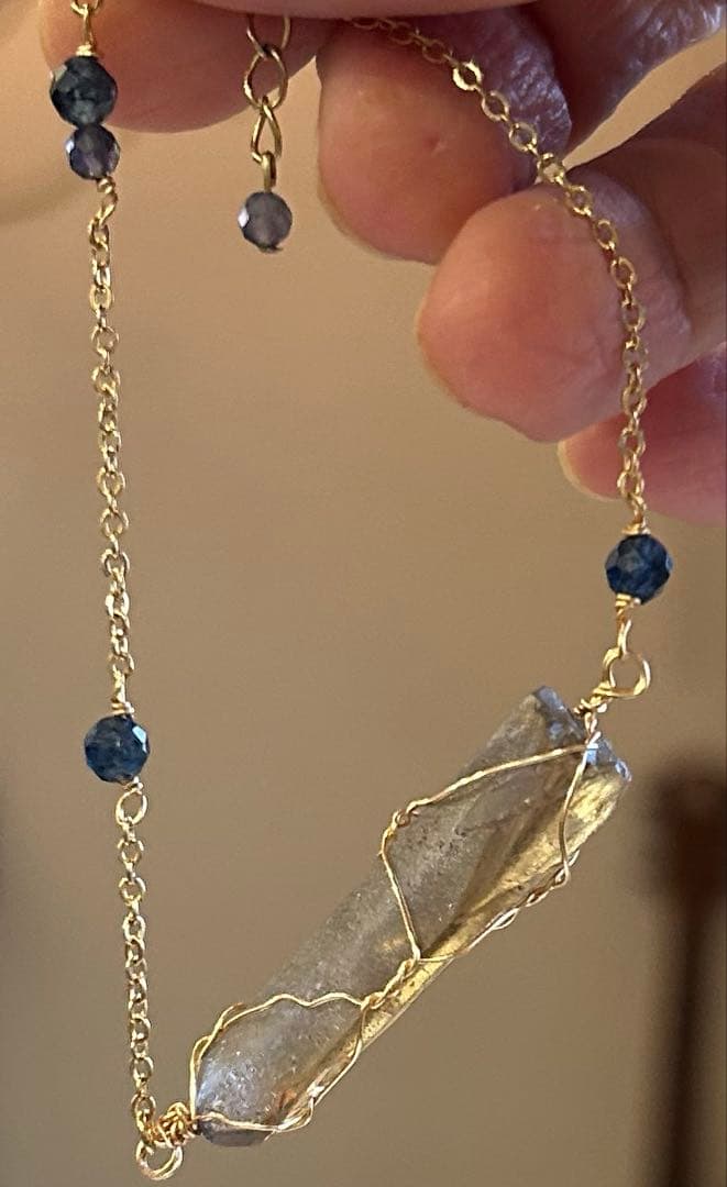 スモーキークォーツ　原石　ブレスレット