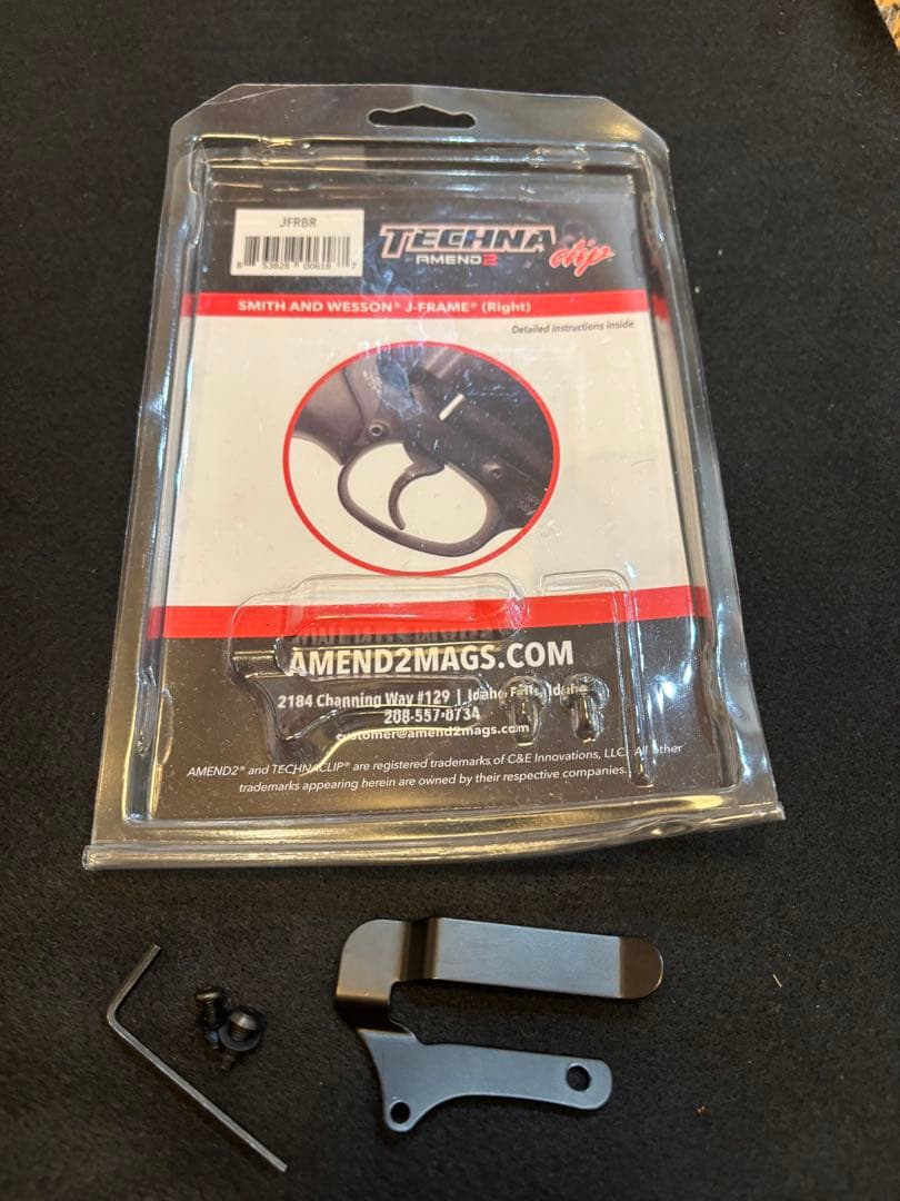 タナカワークス製jフレームモデルガンパーツ&社外インサイドクリップ