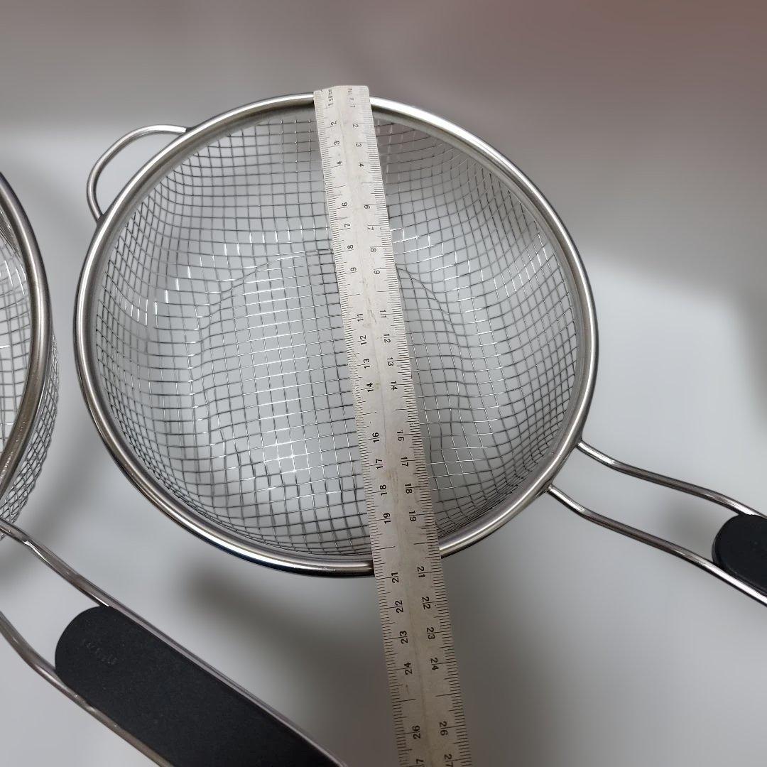 レミパンかさなるストレーナー (ザル)2個セット