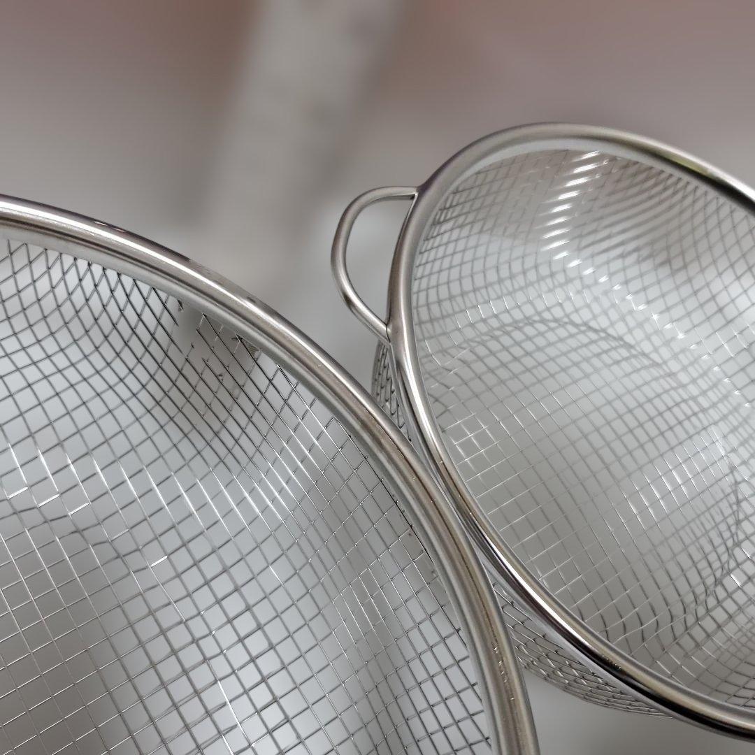 レミパンかさなるストレーナー (ザル)2個セット