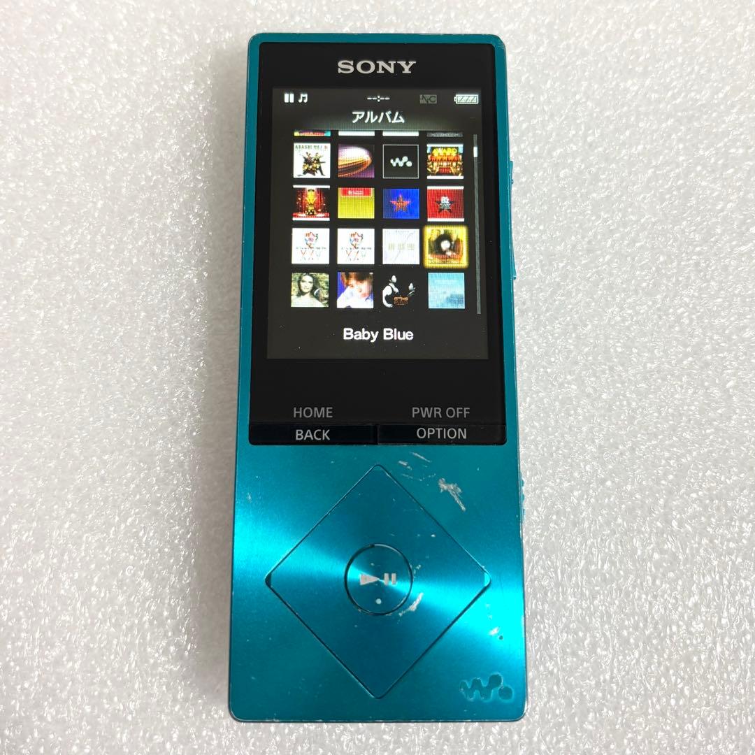 【ディスプレイ　バッテリ良好】ソニー　ウォークマン　NW-A16 32GB あお
