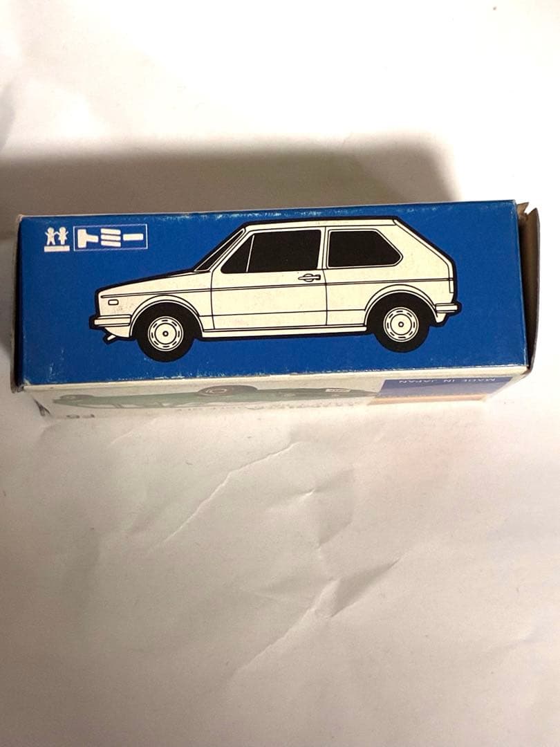 青箱トミカ 外国車シリーズ 日本製　フォルクスワーゲン ゴルフ GOLF GLE