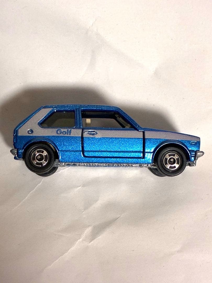 青箱トミカ 外国車シリーズ 日本製　フォルクスワーゲン ゴルフ GOLF GLE