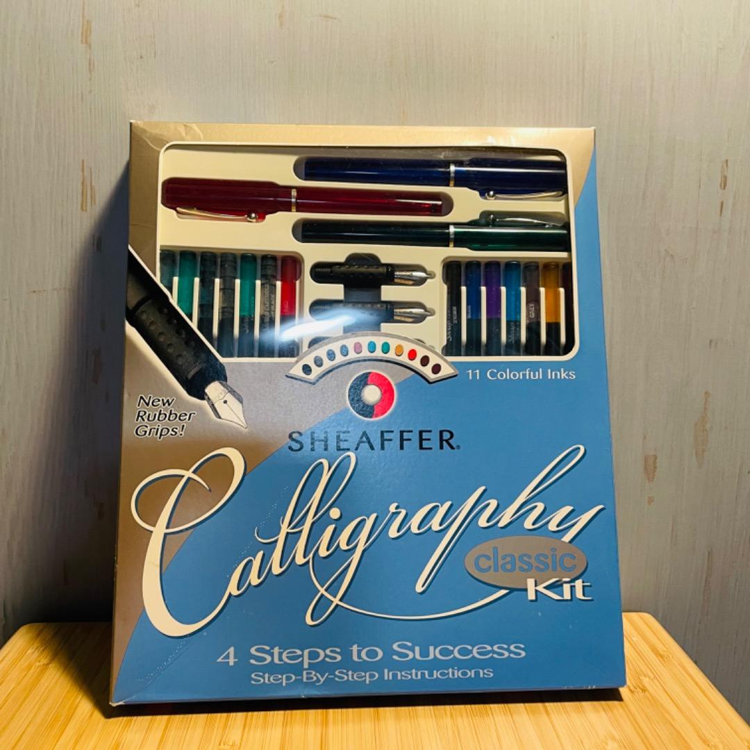 【未使用】希少 SHEAFFER シェーファー 万年筆 カリグラフィーセット