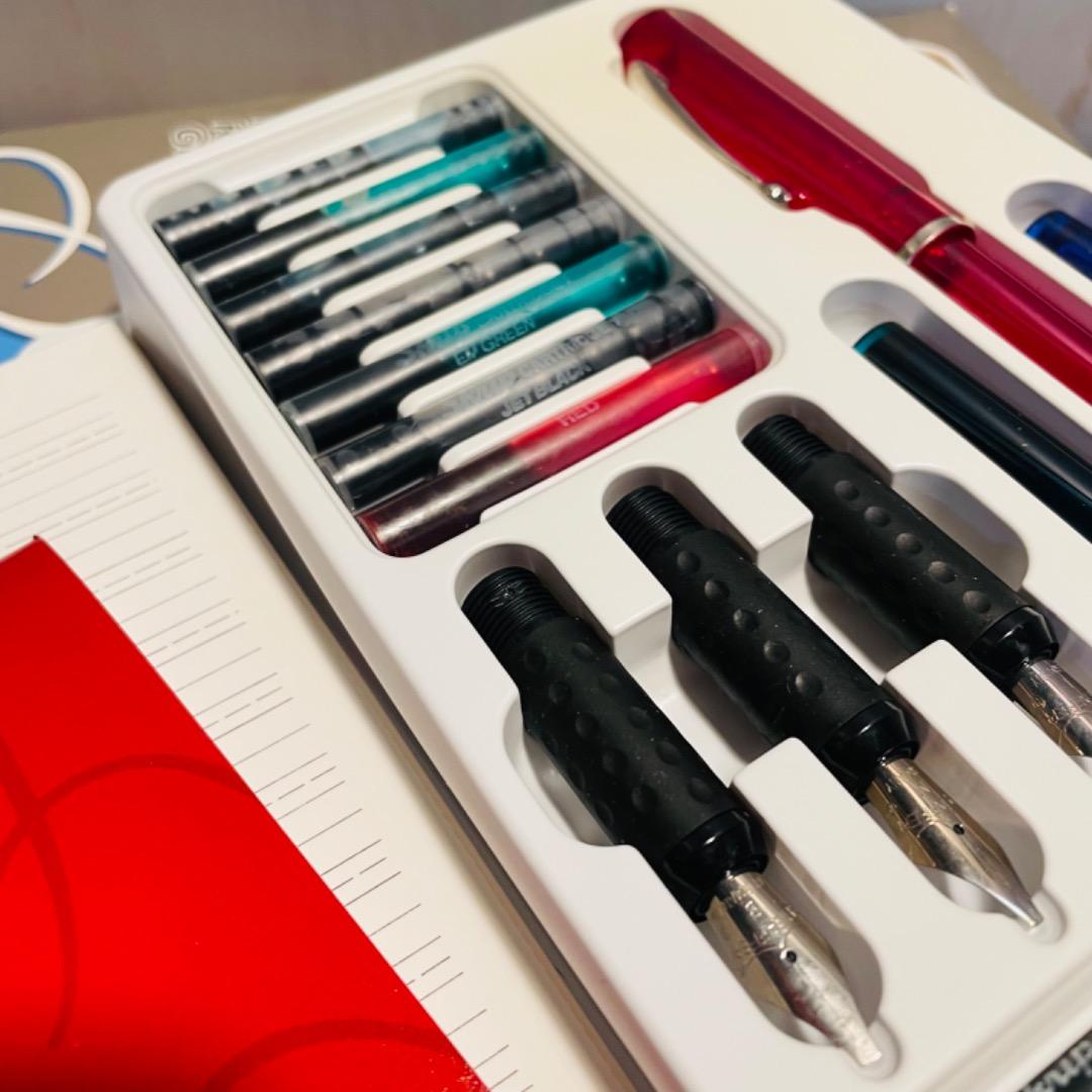 【未使用】希少 SHEAFFER シェーファー 万年筆 カリグラフィーセット