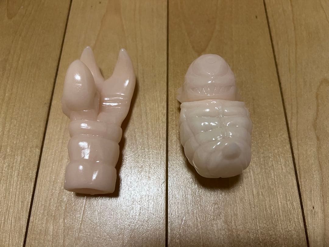 希少オイドYG ギャロミオイド(赤蓄光) & アームパーツ (赤蓄光)セット売り