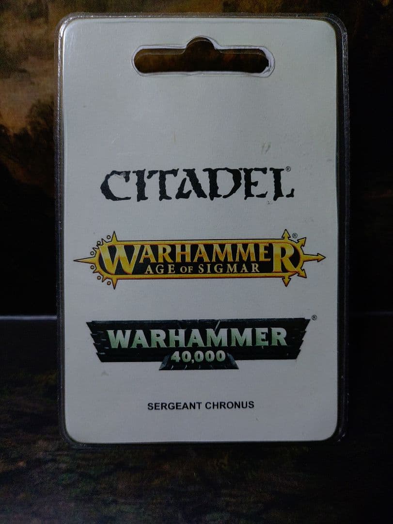 り*ん様 ウォーハンマー　サージェント·クロノス