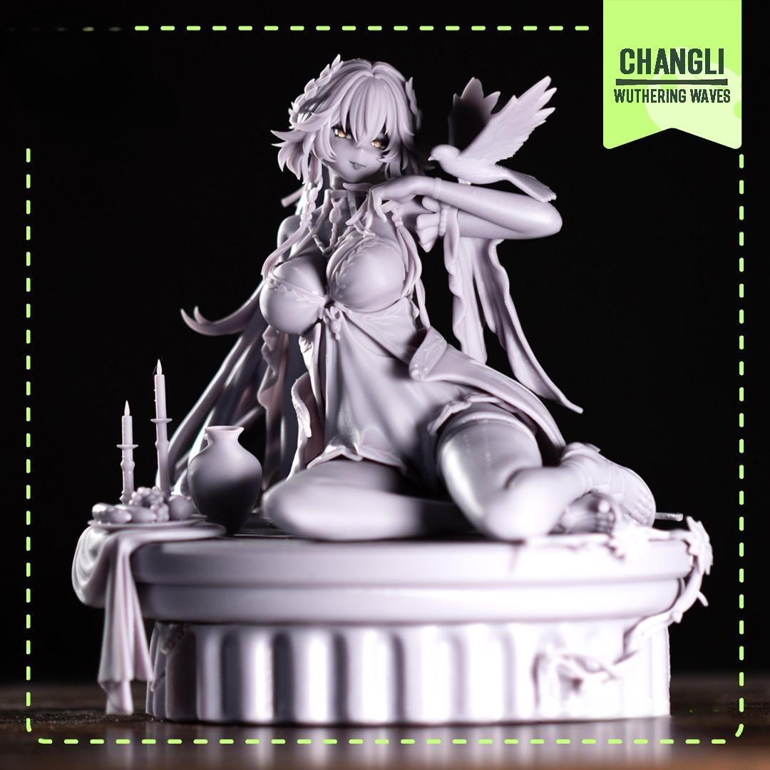 長離　鳴潮　15cm 1/7　未塗装未組立　ガレキ　ガレージキット