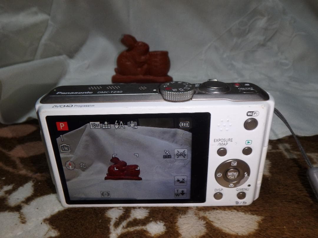 動作品 PANASONIC DMC-TZ40 LUMIX デジタルカメラ外見難