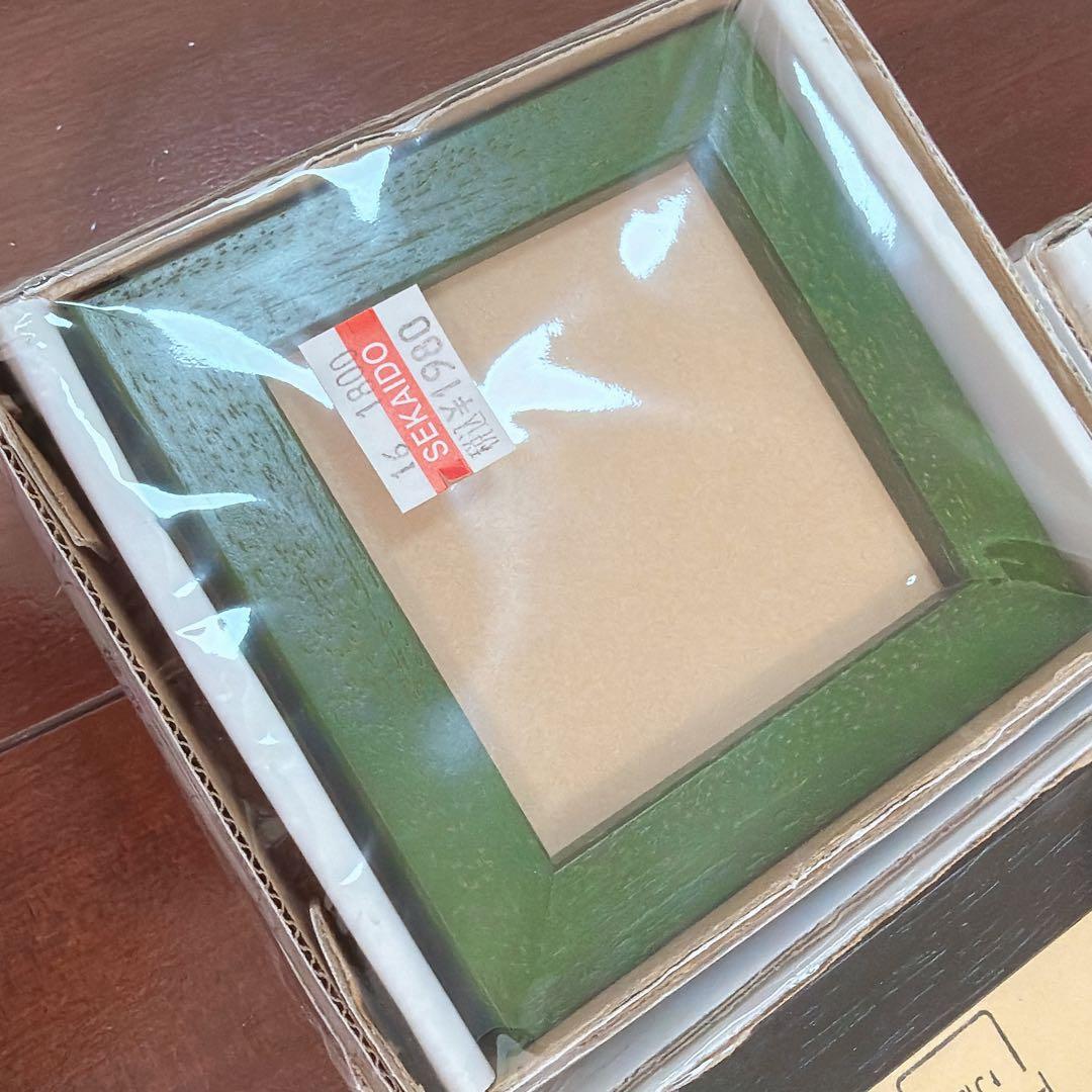 アイナ 豆色紙 額縁 3色×2個 計6個セット!!!