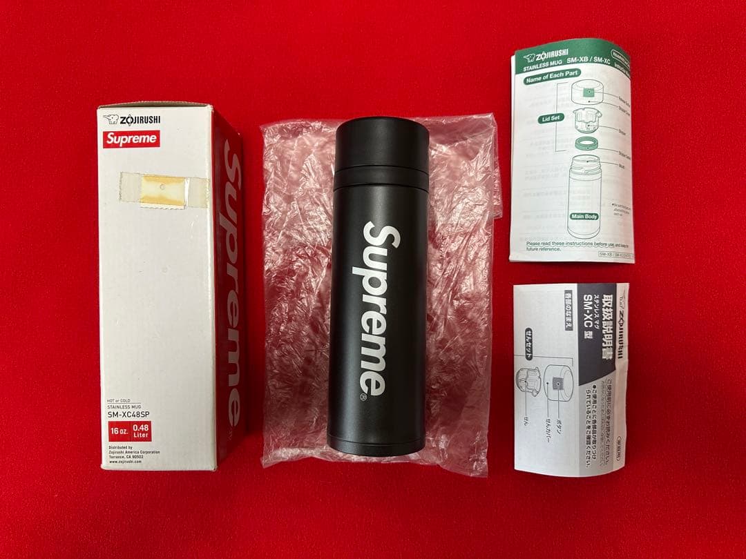 ✨最終品です✨コラボ品・未使用品✨Supreme ×Zojirushi 水筒