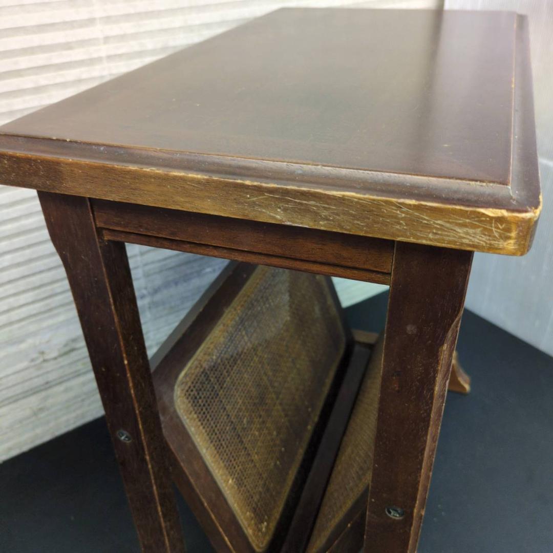 ☆マルニ木工　マガジンラック　地中海シリーズ　サイドテーブル　maruni