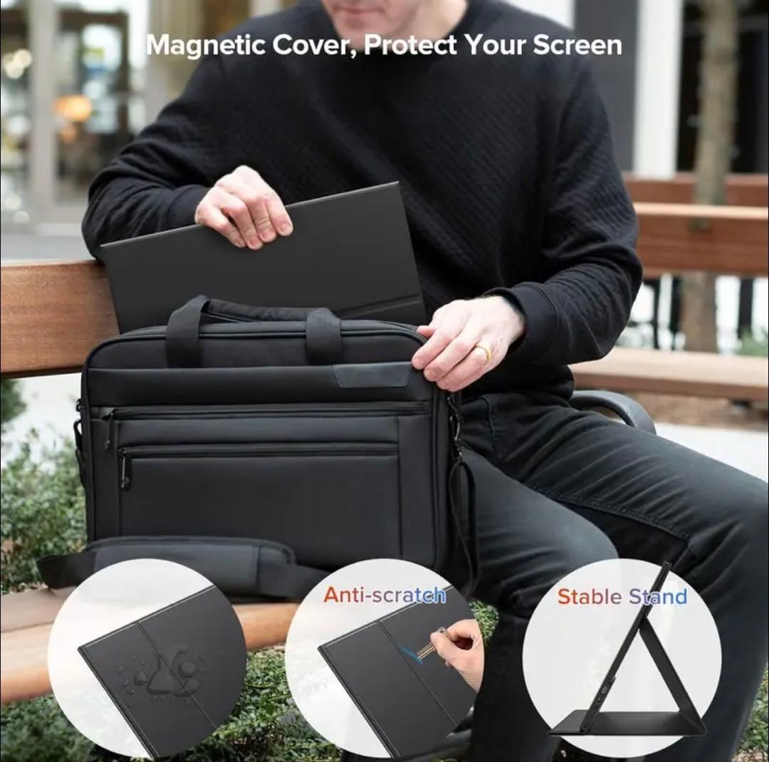 UPERFECT 15.6インチ モバイルモニター 1200P タッチスクリーン